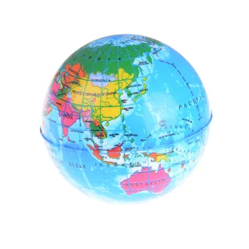 

Anti Stress Earth Ball Soft Sponge Squeeze Toys Autism Mood Relief Healthy Toys World Map Foam Earth Educational Toys