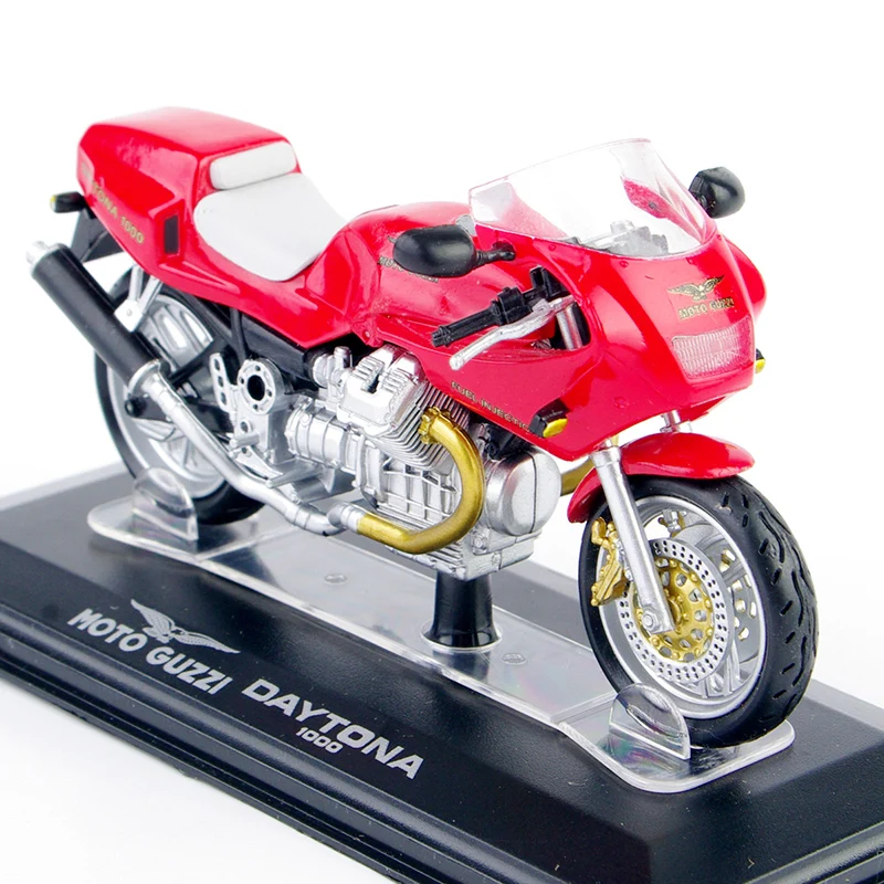 

1:22 Scale Moto Guzzi Daytona 1000 (1992) Starline Diecast Motorcycle Toy Collecion Racing Bike Models for Kids Gift