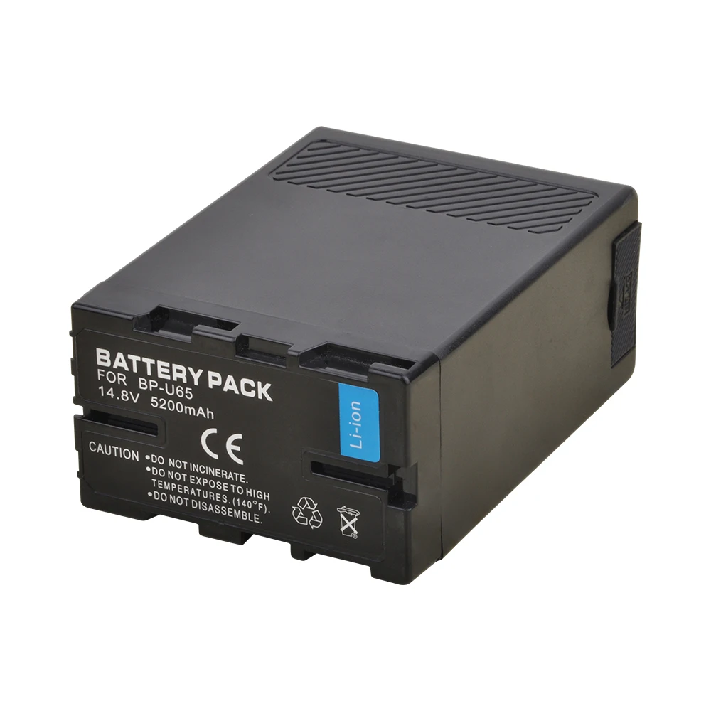 Recarregável para Sony Saída bp U60 Bpu60 Bateria Li-ion Pmw-100 Pmw-150 Pmw-160 Pmw-200 Pmw-300 Pmw 1pc 5200mah Usb Bp-u60 - Image 3