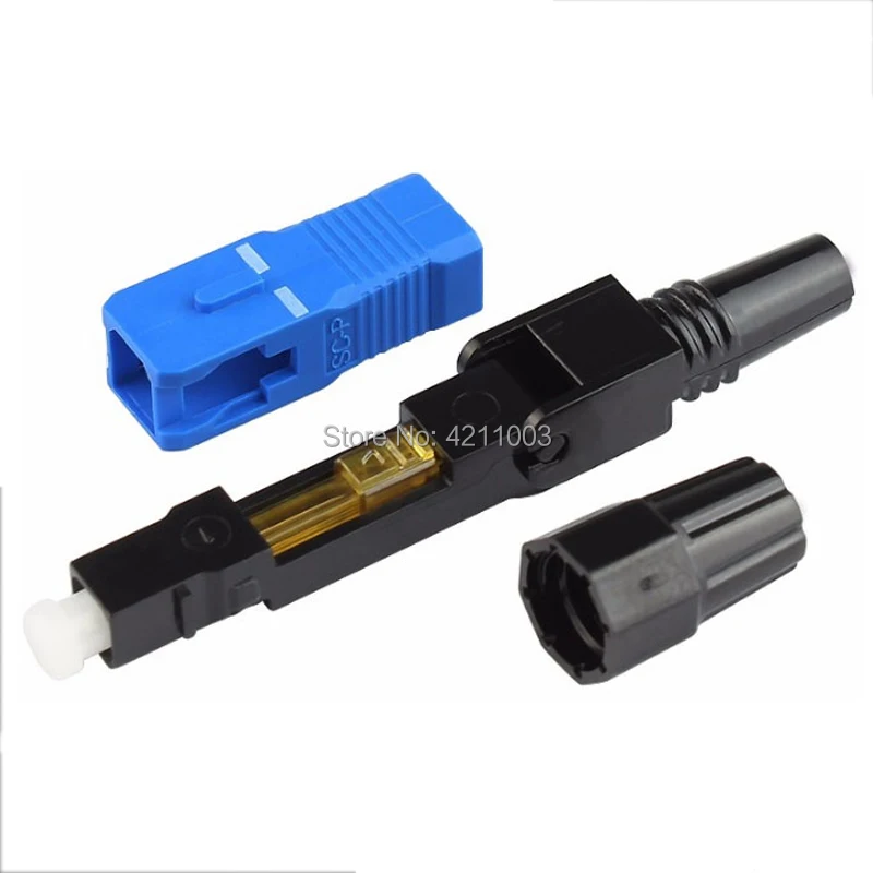 100 шт. Быстрый conector ftth SC UPC D одномодовый SC/UPC быстрый соединитель upc