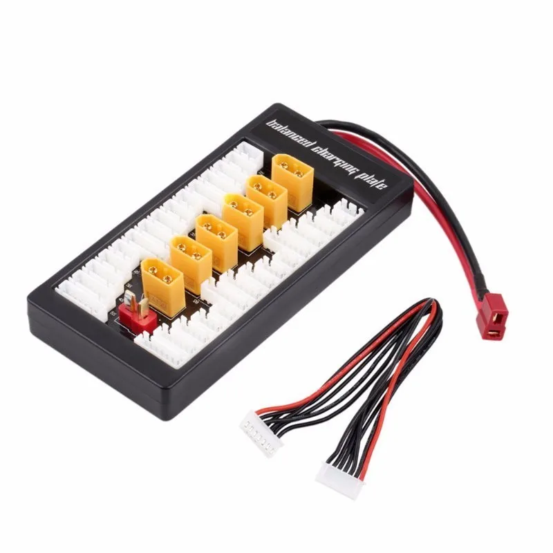 Hot2 6S Lipo Battery Parallel Charging Board Plate Adapter XT60 Charge