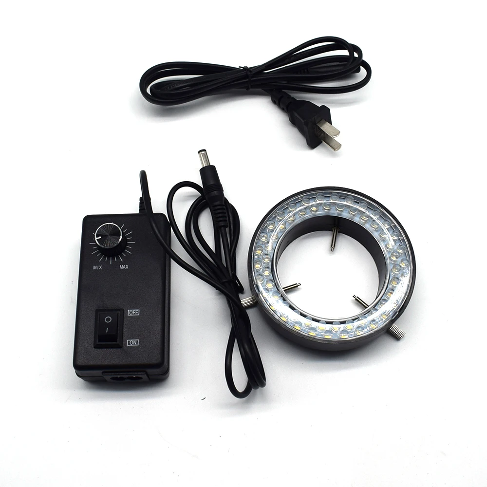 

Jewelry Tool 60 LED Adjustable Ring Light Lamp For Diamond ZOOM Microscope