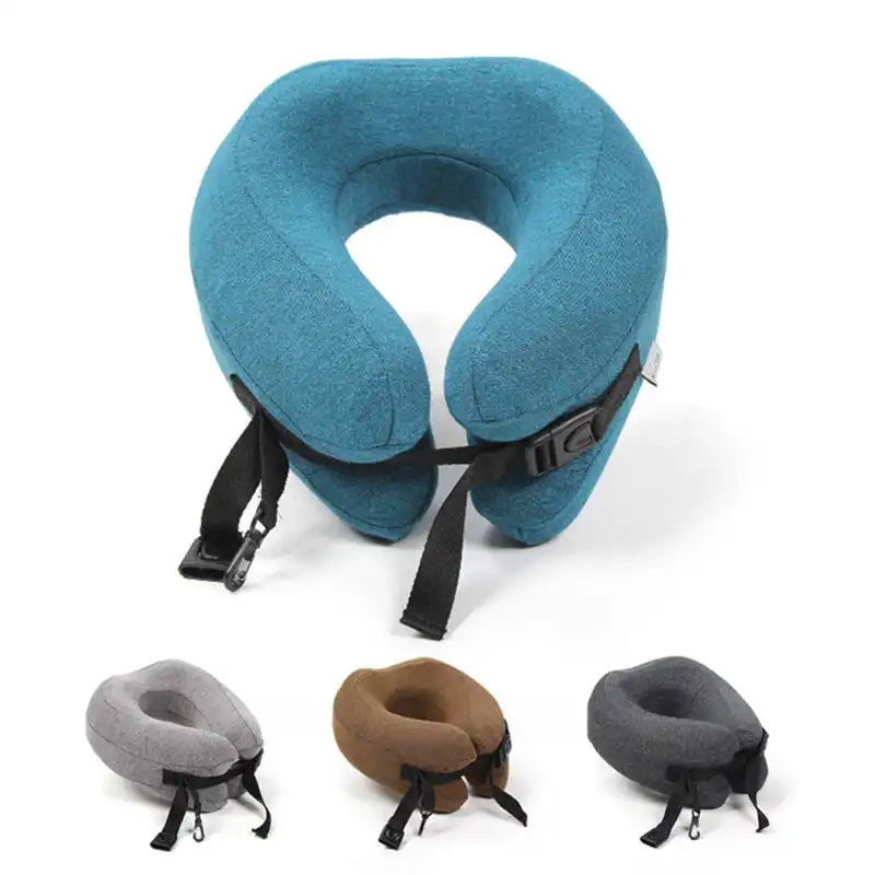 u shaped travel neck pillow