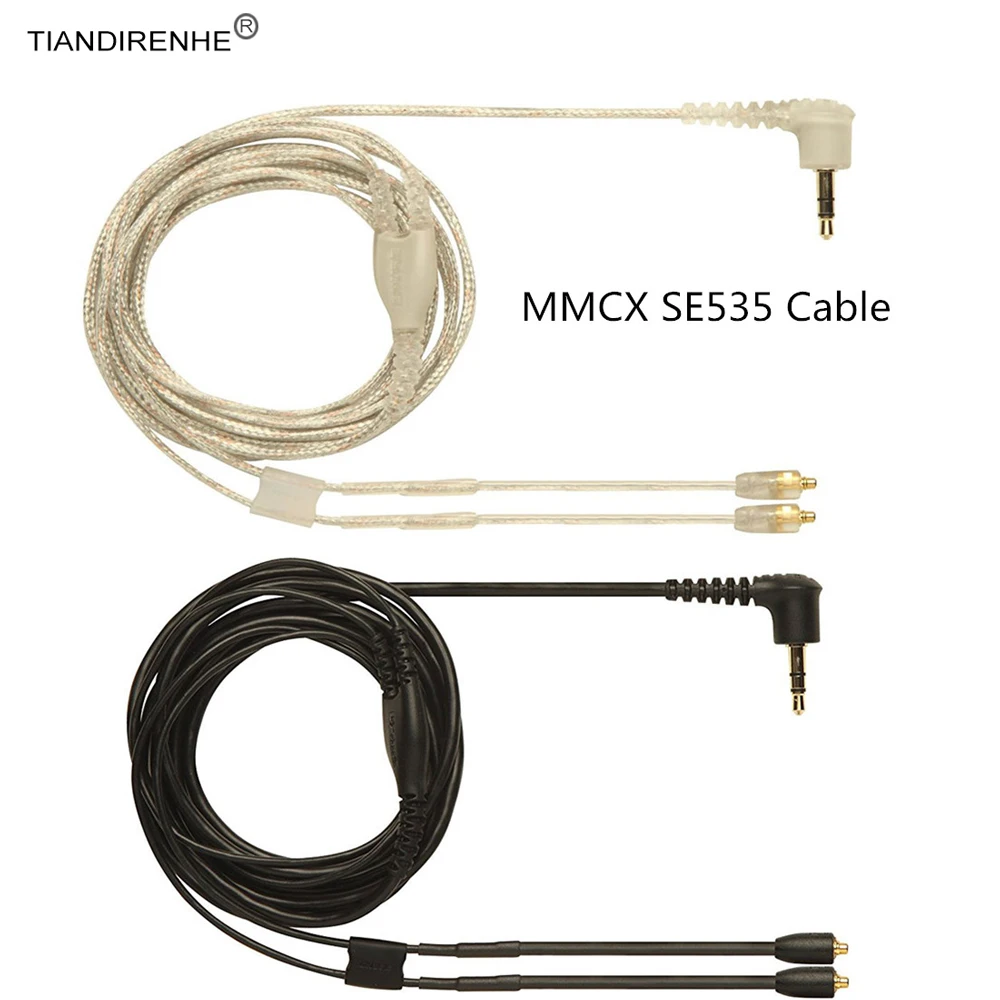 MMCX оригинальный посеребренный кабель для Shure SE215 SE315 SE535 SE846 UE900 Улучшенный съемный