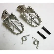 Литые Подножки педаль 110cc 125cc 140cc 150cc 250cc Пит PRO Кроссовый мотоцикл