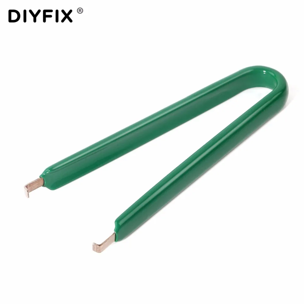 DIYFIX U Тип IC чип защитные щипцы из нержавеющей стали зажим экстрактор удаление ПЗУ