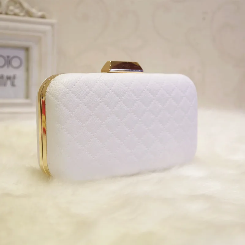 plain white clutch