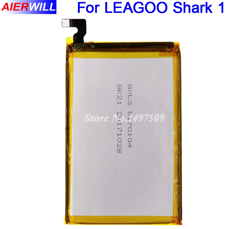 

For LEAGOO Shark 1 Battery Batterie Bateria Accumulator 6300mAh High Quality