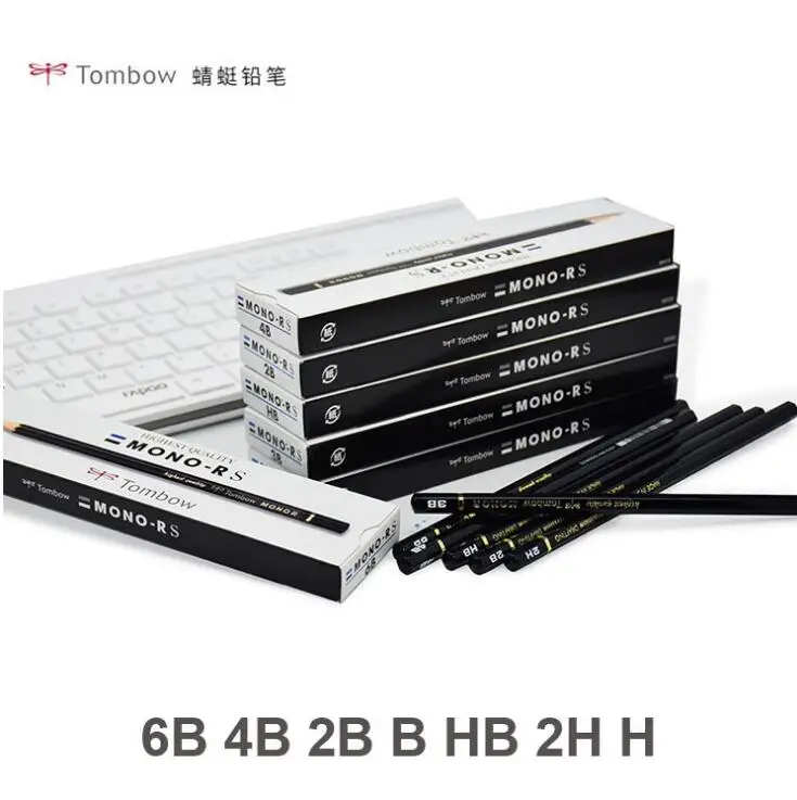 Карандаши Tombow Monor RS 6B 4B 2B B HB 2H Япония|Простые карандаши| |