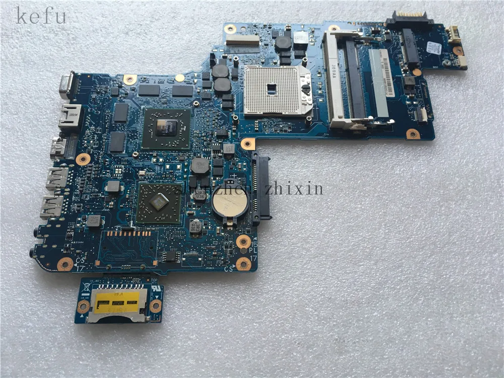 Материнская плата KEFU для ноутбука toshiba satellite L875 C875 L870 H000043590 DDR3 STOCKET FS1 с графическим