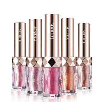 

Popular fashion 5 color mermaid color sequins shiny powder face eye shadow lip makeup for all skin color