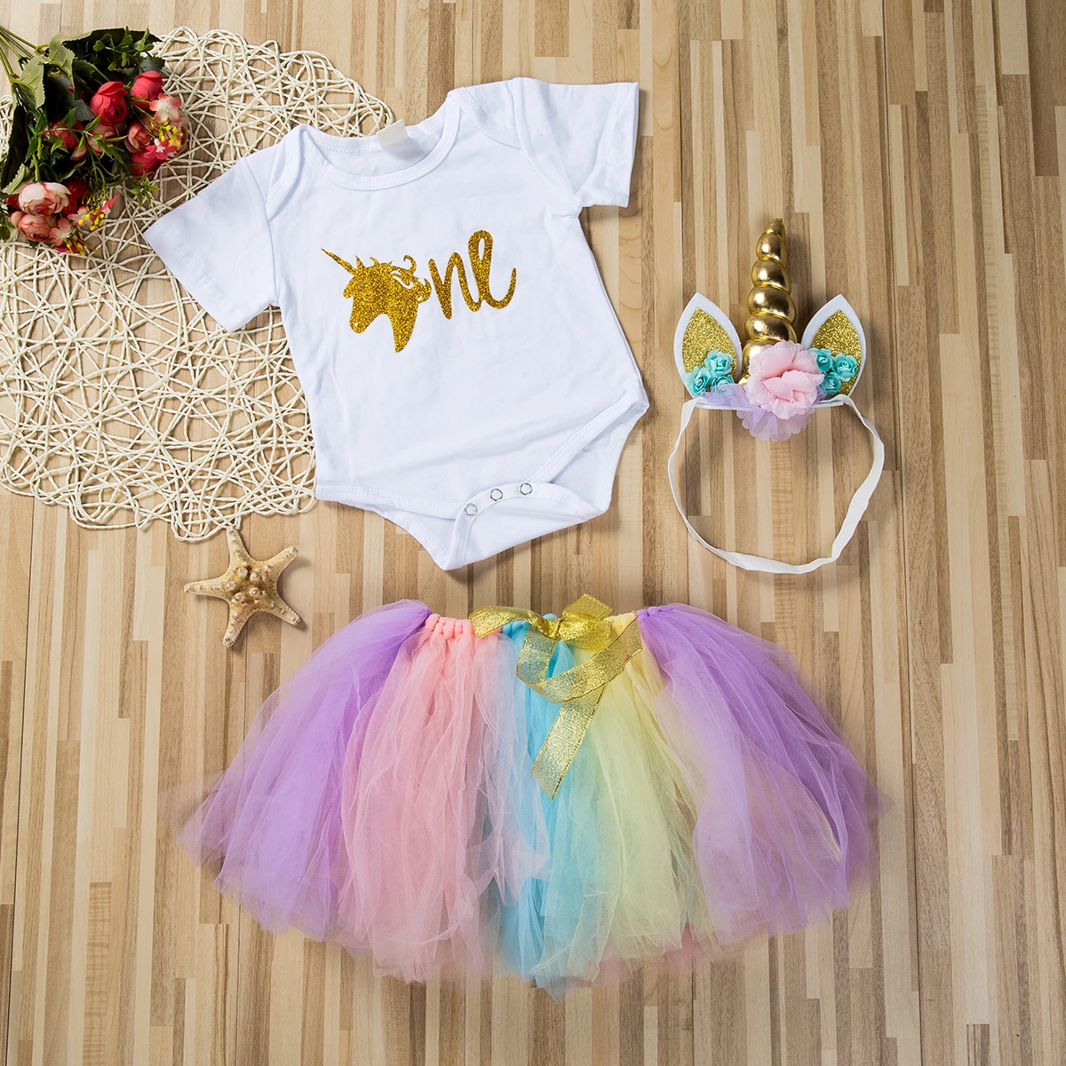 unicorn skirt set