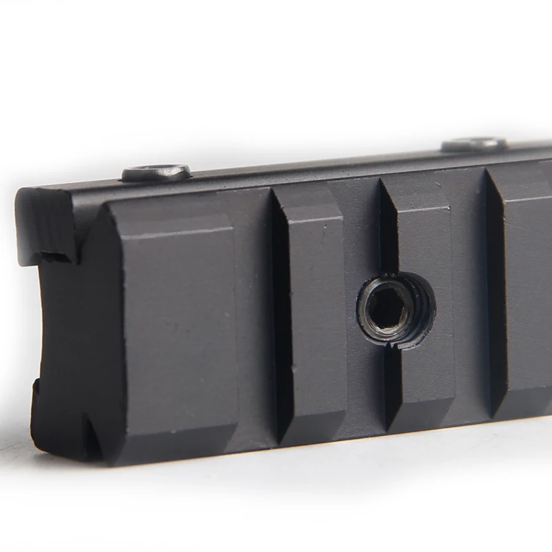 Scope Extension Rail Mount Base Adapter 11mm to 20mm Converter 15.5cm Length 14 slots Dovetail Picatinny Weaver for Tactical Hunting Accessory RL1-0030 (2)