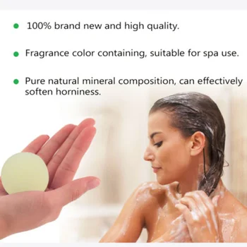 

1pc 40g Handmade Bomb Baths Aromatherapy Relaxation Moisturizing Fizzies Spa Bomb Body Cleaner Bath Bomb Mold bubble Salt Ball