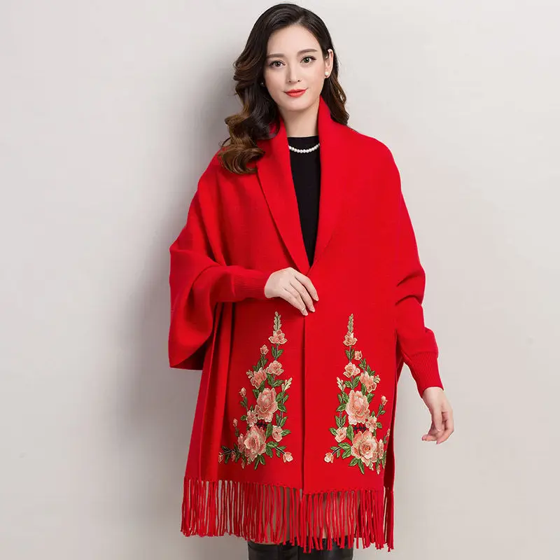 High-grade Cashmere Shawl Female Autumn And Winter
