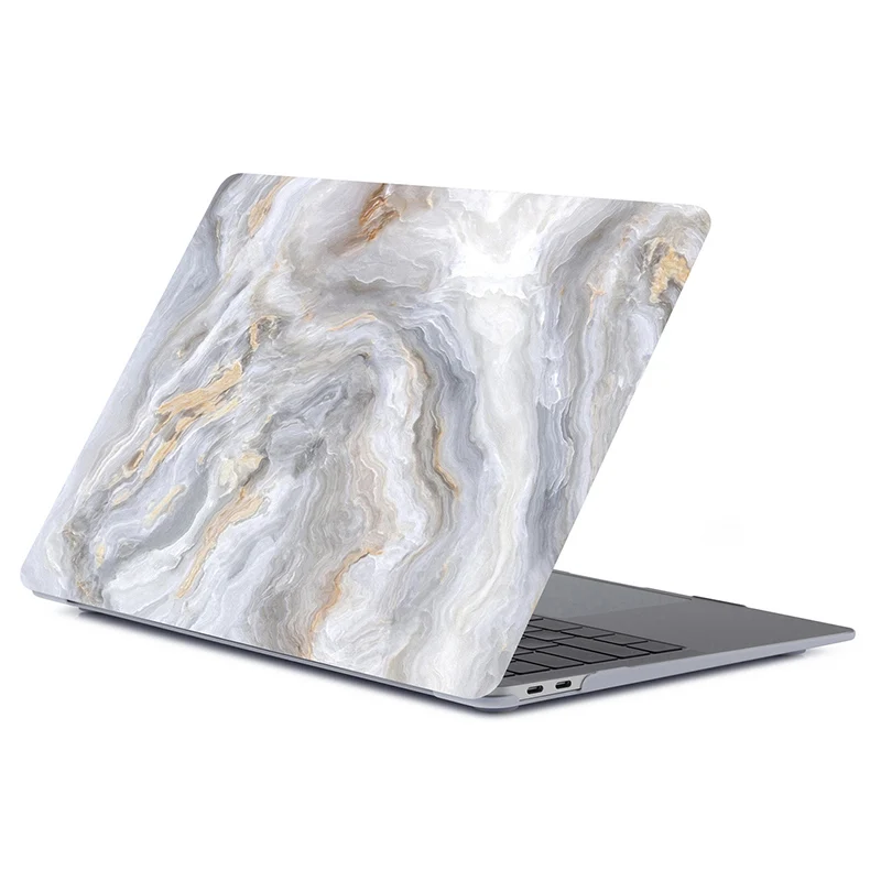marble-13 Чехол для ноутбука с мраморным узором для Apple MacBook Pro retina Air 11 12 13 15 дюймов, для mac new Air/Pro 13,3 15,4 A1932 A1707 - Цвет: marble-13