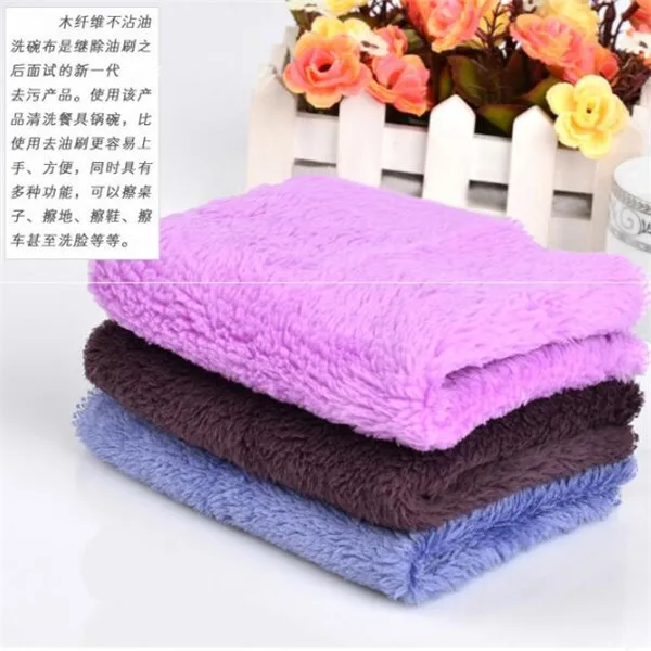 

Super Absorbent Microfiber kitchen dish Cloth High-efficiency tableware Household Cleaning Towel kichen tools gadgets cosina 1pc