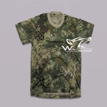 Лонгслив Для активного отдыха и охоты камуфляжная футболка CS Мужская дышащая армейская тактическая Боевая футболка в