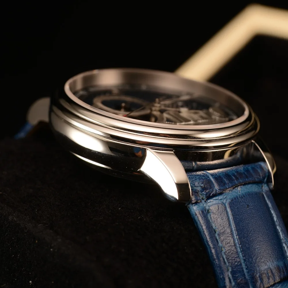 Reef Tiger/RT Blue Tourbillon автоматические часы Роскошные модные часы для женщин и мужчин унисекс часы новые часы Reloj RGA1739