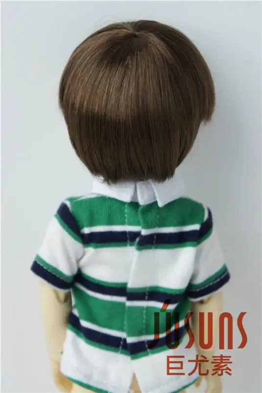 JD341 6-7 дюймов кукольный парик YOSD кукла парики 16-18 см короткие мальчики cut BJD парики кукла 1/6 аксессуары