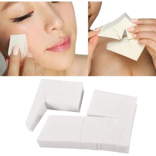 20 шт./пакет двухсторонняя кожа маленькая трапециевидная натуральная губка пуф Макияж инструмент студия специальная затяжка