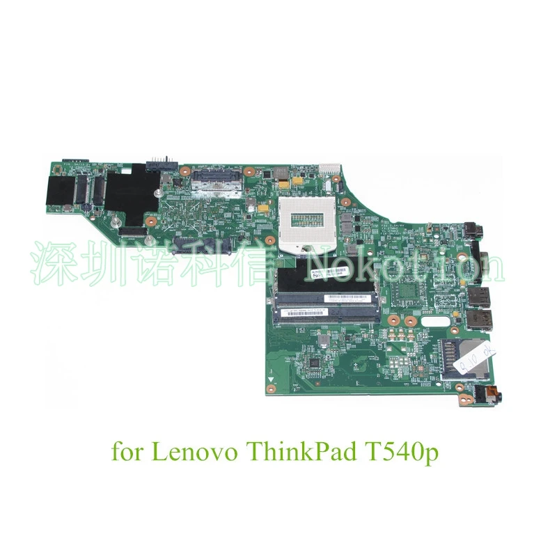 

NOKOTION Mainboard LKM-1 SWG2 MB 12308-2 48.4LO16.021 laptop motherboard For lenovo Thinkpad T540 T540P FRU 04X5257 Works