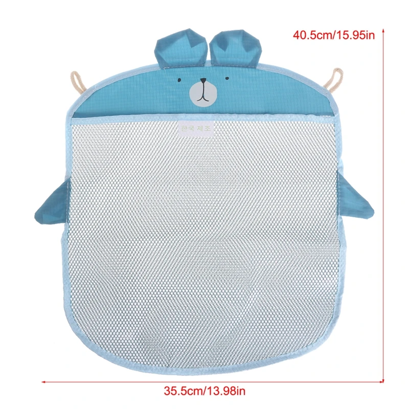 40*35 см Детские Банные сетчатые сумки для ванной Повседневная сумка органайзер сетчатые корзины на присосках Детские креативные складные экологичные