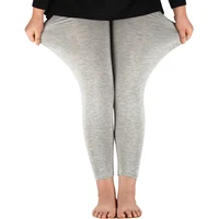 AZUE Casual  Women Leggings Workout Bamboo Fiber High Elastic Leggings Ladies Plus Size 7XL Legging Pants Fitness Slim Legging 4