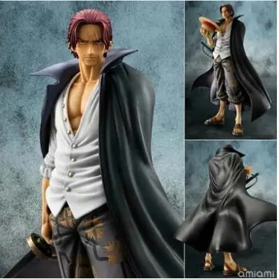 Аниме one piece P.O.P DX Shanks рыжеволосый пират фигурка коллекция игрушек 25 см|Игровые