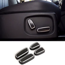 Pair Car Door Seat Belt Buckle Cover Trim fit For Range Rover Sport 2014-2018