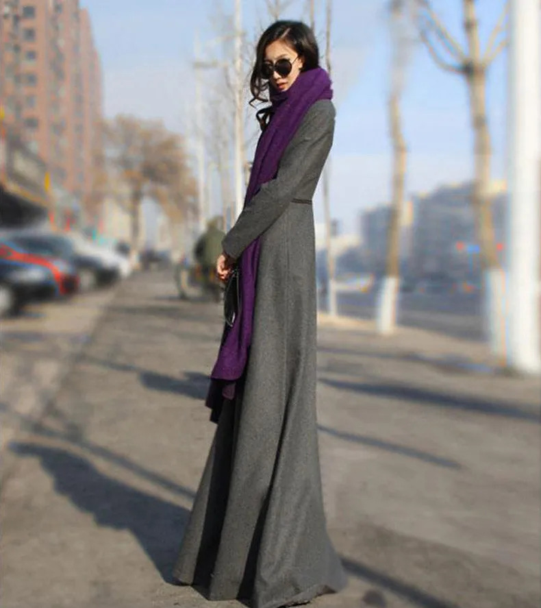 casaco feminino longo inverno casaco com zíper separável jaqueta manteau