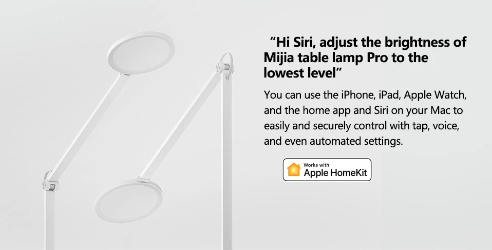 Xiaomi Mijia LED Desk Lamp Pro Smart Eye Protection Table Lamps Dimming Reading Light Work with Apple HomeKit Reading Light (18)