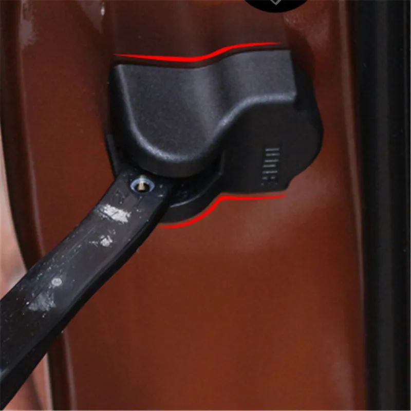 

4Pcs Car Styling Accessories Door Lock Anti Rust Protection Cover For Renault Captur Clio Twingo Koleos Kadjar Megane Talisman Kwid
