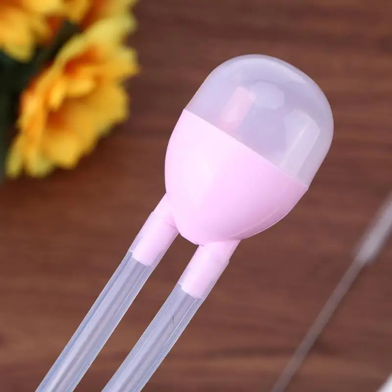 3pcs Newborn Baby Safety Nose Cleaner Kids Vacuum Suction Nasal Aspirator Flu Protections Protections Accessories Baby Care