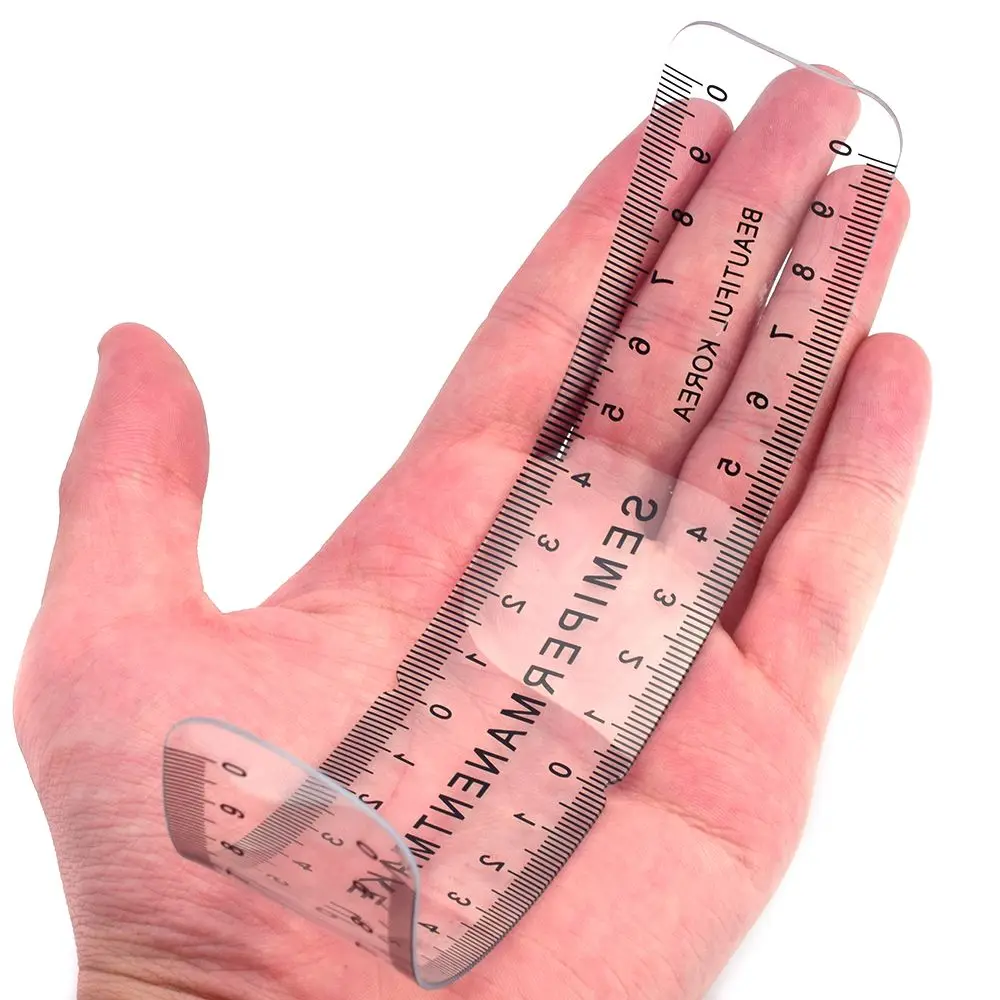 

New Permanent Makeup Stencils Reusable Eyebrow Ruler Measure Tool Makeup Eyebrow Ruler Tool Measures
