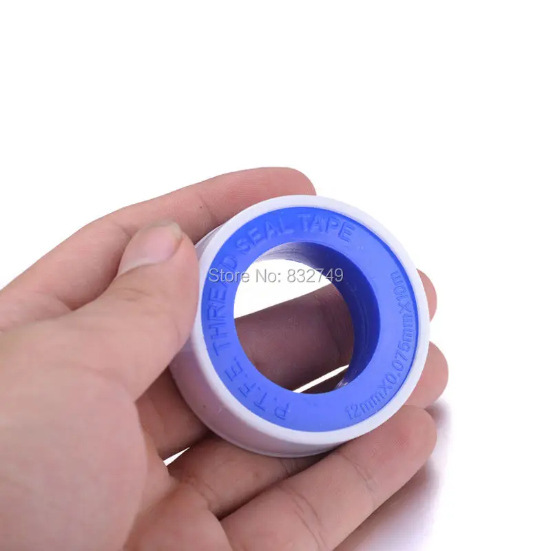 Atoplee 5/10 قطعة 12 مللي متر * 0.075 مللي متر * 10 m P.T.F.E شريط خيوط لإحكام الغلق انبوب ماء PTFE تفلون ختم موضوع السباكة الشريط Atoplee 5/10 قطعة 12 مللي متر * 0.075 مللي متر * 10 m P.T.F.E شريط خيوط لإحكام الغلق انبوب ماء PTFE تفلون ختم موضوع السباكة الشريط