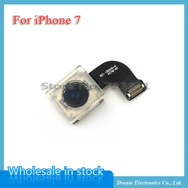 1pcs Back Rear Camera Flex Cable for iPhone 6S plus 7 8 Plus X XS max XR Flash Ribbon Module Lens Repair Parts Replacement