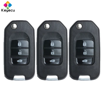 

KEYECU 3PCS/Lot Universal Remote NB-Series for KD900 KD900+, KEYDIY Remote Control Car Key With 3 Buttons - FOB for NB10 ATT-36