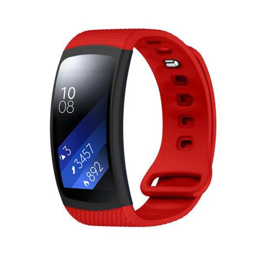 Ouhaobin роскошный силиконовый для часов сменный ремешок для samsung gear Fit 2 SM-R360 ремни браслет Женская мода