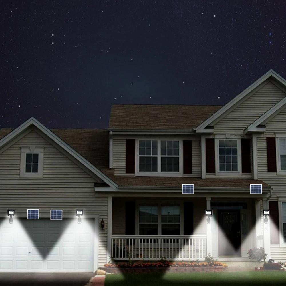 solar powered led lights T-SUNRISE Solar Flood Light 10W Outdoor Lighting Solar Floodlight Motion Sensor Waterproof IP65 Solar Spotlights Garden Lamp decorative solar lights