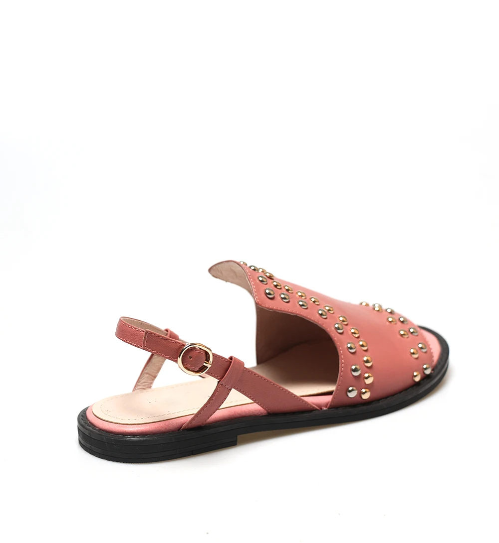 BALLEI/роскошные женские летние сандалии; Высококачественная обувь из натуральной кожи на низком каблуке с ремешком сзади; модные мягкие женские повседневные сандалии; S109