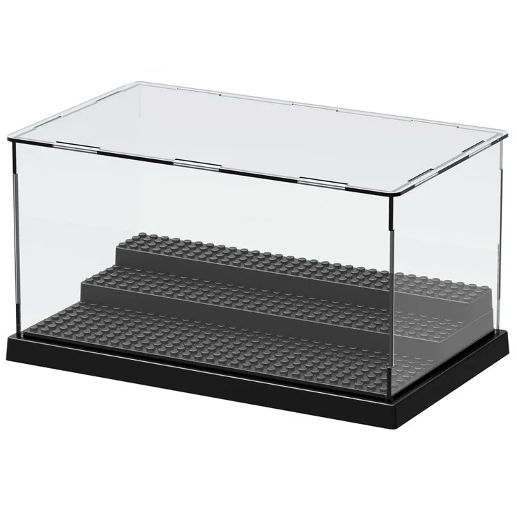 

Compatible With Legoings Lele 79150 Figures Deluxe Acrylic Collectible Item Building Blocks Display Mini Box Display Case Bricks