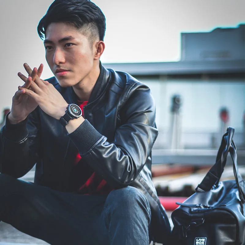 Bozlun New Smart Digital Watch Man HeartRate Calories Remote Camera Waterproof Wristwatch Fashion Watch Relogio Masculino W30
