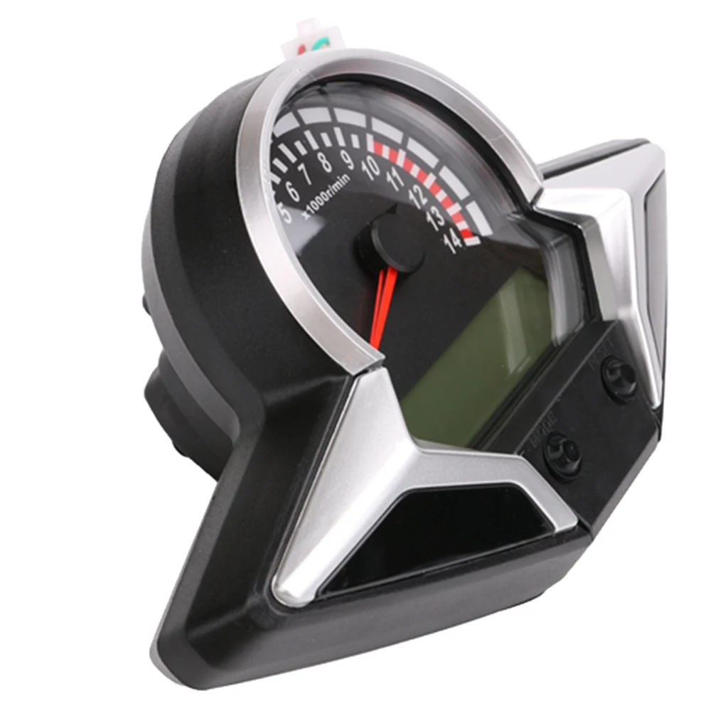 199 KMH MPH 15000 rpm LCD Digital Speedometer Tachometer Odometer kmh with Anti  LED Backlights for Honda CBR250R CBR 250