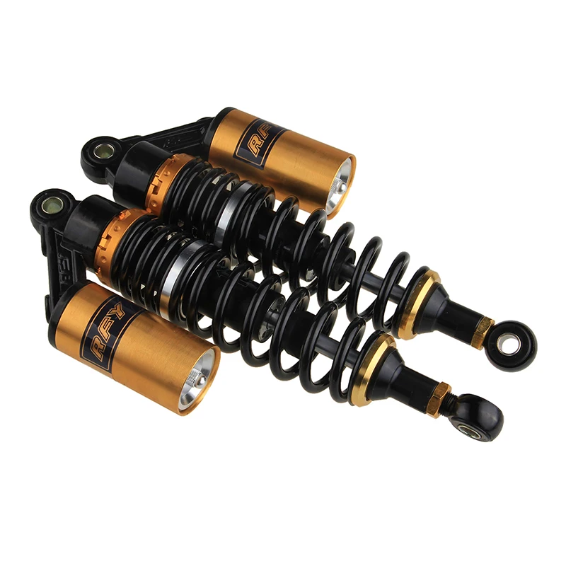 

POSSBAY Round/U-type Motorcycle Air Shock Absorber Rear Suspension 320mm 340mm 360mm Motorcycle Shock Absorber
