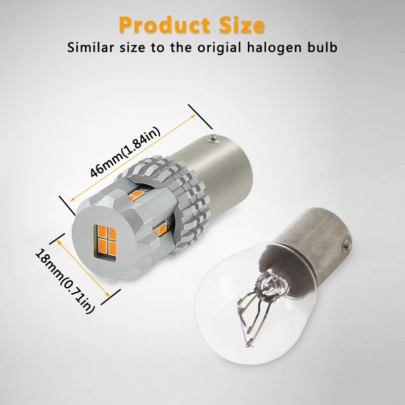OXILAM 2Pcs 1156 Ba15s P21w LED Bulb 3020 SMD Daytime Running Light DRL 7506 Turn Signal Lights Auto Lamp Car Lights Yellow OXILAM 2Pcs 1156 Ba15s P21w LED Bulb 3020 SMD Daytime Running Light DRL 7506 Turn Signal Lights Auto Lamp Car Lights Yellow