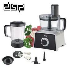 DSP 7-в-1 Grinder мульти-функциональный 220-240V 400W 1.5L соковыжималка Кухня инструмент в черно-белую KJ3002A машина для приготовления пищи
