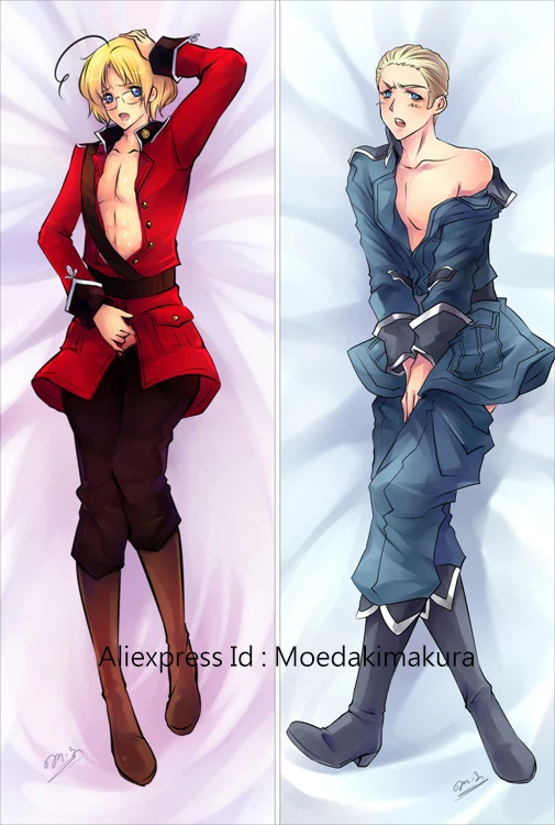 Hetalia Axis Powers Dakimakura Germany Canada Anime Hugging Body Pillow