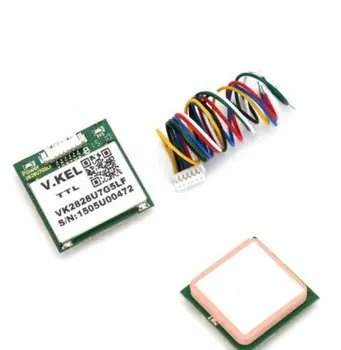 

10PCS VK2828U7G5LF GPS Module with Antenna TTL 1-10Hz with FLASH Flight Control Model Aircraft