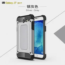 100 шт./лот Diamond Броня TPU+ PC Пластиковый корпус кожи, чехол для Samsung Galaxy J3, J5, J7 года J320 J520 J720 задняя крышка